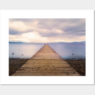 Lake Tahoe Pier Posters and Art